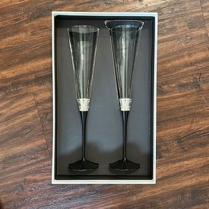 Vera Wang Champagne flutes